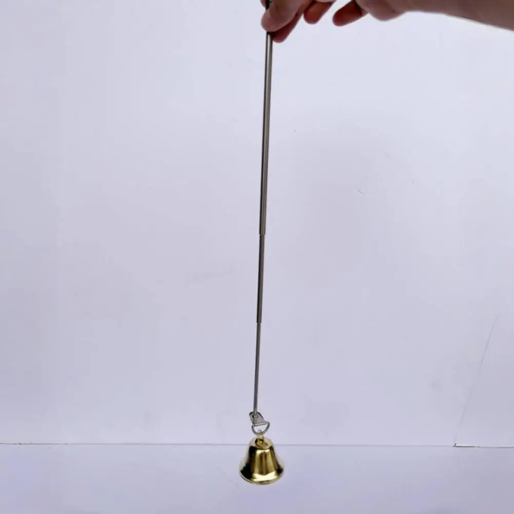 

Aromatherapy Candle Extinguisher Telescopic Handle Candle Extinguisher with Rotating Metal Wick Snuffer Universal for Tealight