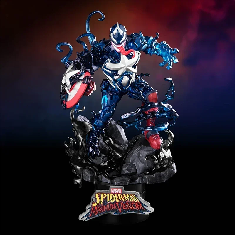 

Official Marvel Venom Universe Series Captain America Iron Man Spider-man Collection Hand Issued Genuine Spot