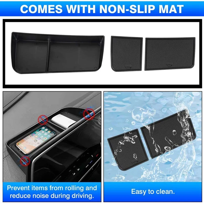 AU05 -Dashboard Tray For VW ID.4 ID4 Crozz 2021-2023 Center Console Dash Storage Tray Accessories