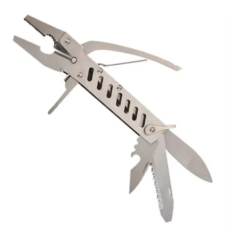 Wysokiej jakości wielofunkcyjne szczypce survivalowe ze stali nierdzewnej 420 do użytku na kempingu i na zewnątrz