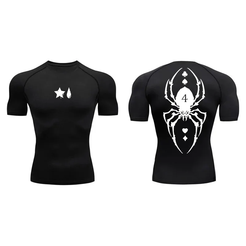 Kompressions-T-Shirts für Herren, Sportlich, Schnelltrocknend, Langarm, Fitness-Unterhemden, Baselayer, Elastische Schweißabsorbierende Oberteile