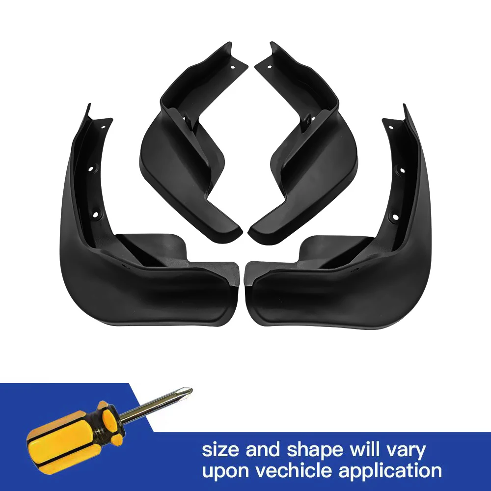 

4Pcs Front & Rear Mud Flaps Splash Guards Mudguards Black For Nissan Qashqai J11 2014 2015 2016 2017 2018 2019 2020 2021 2022