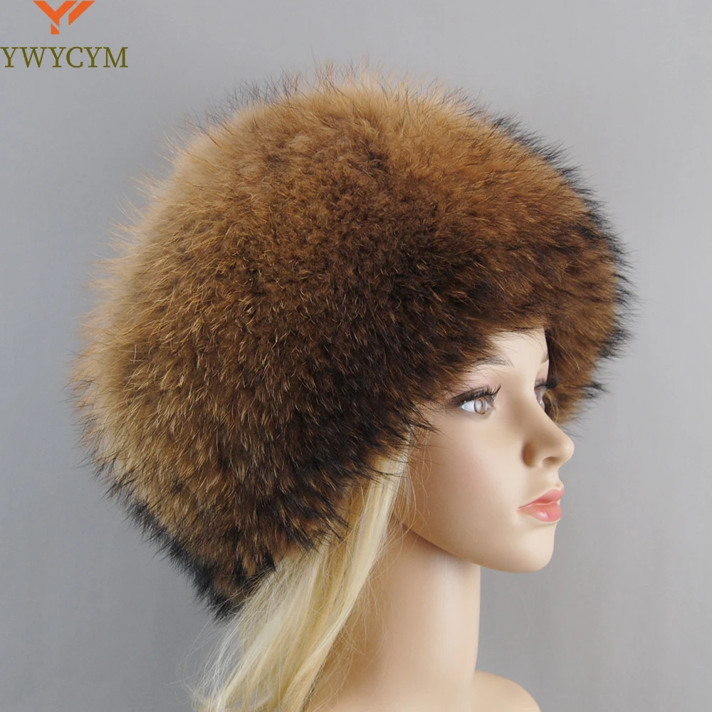 

Fashion Real Fur Hats Winter Hats For Women Natural Fox Fur Beanies Real Fox Bomber Hat Fluffy Popular Russian Female Round Cap