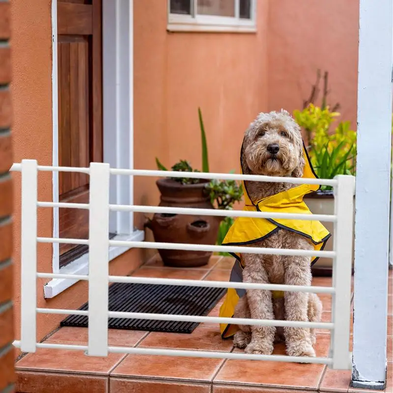 Imagem -04 - Cerca Interna Autônoma do Cão Curto Cercas de Segurança do Bebê Baixa Segurança Porta do Cão Curto Cerca do Bebê Instalação Fácil