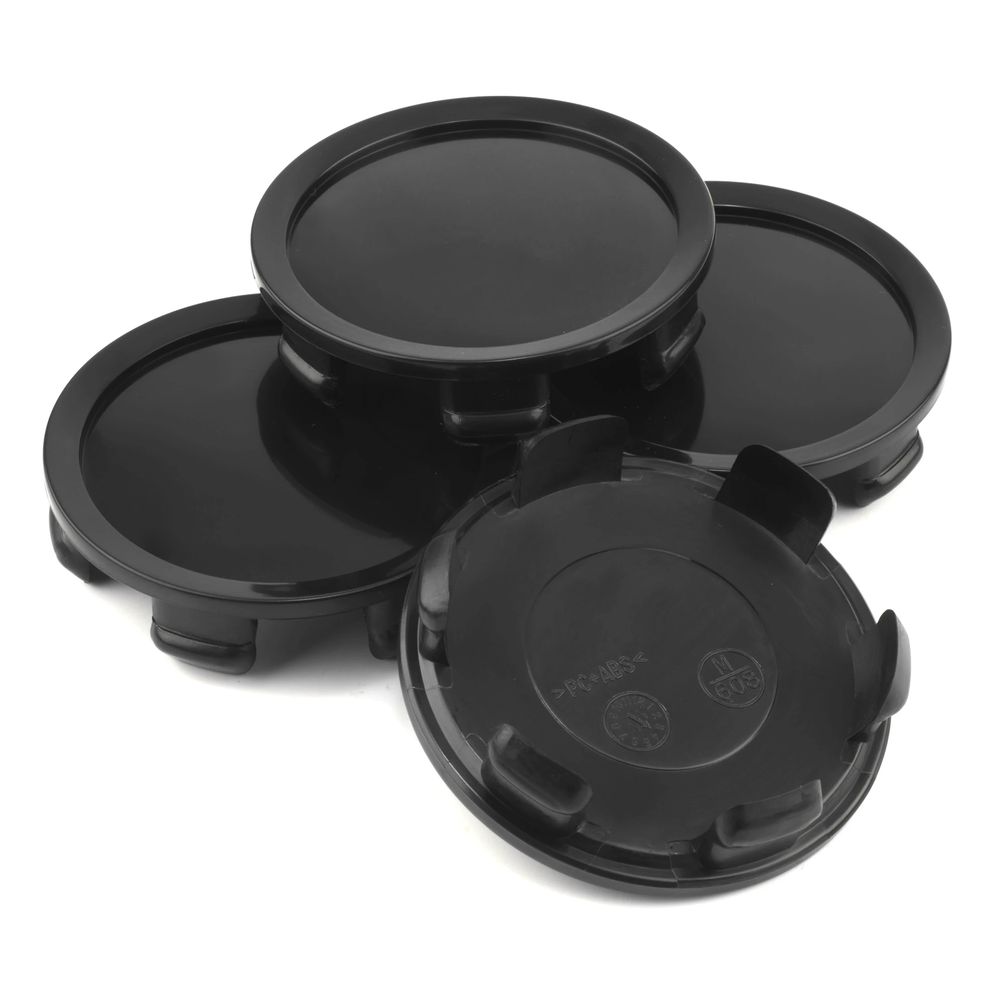 CFPerformance 4 Stück 74,5mm/2,93 Zoll Außendurchmesser 70mm/2,76 Zoll Innendurchmesser Radnabenkappen für Rennfelgen M608 M242 81310409 Modifikationszubehör – Detail 4