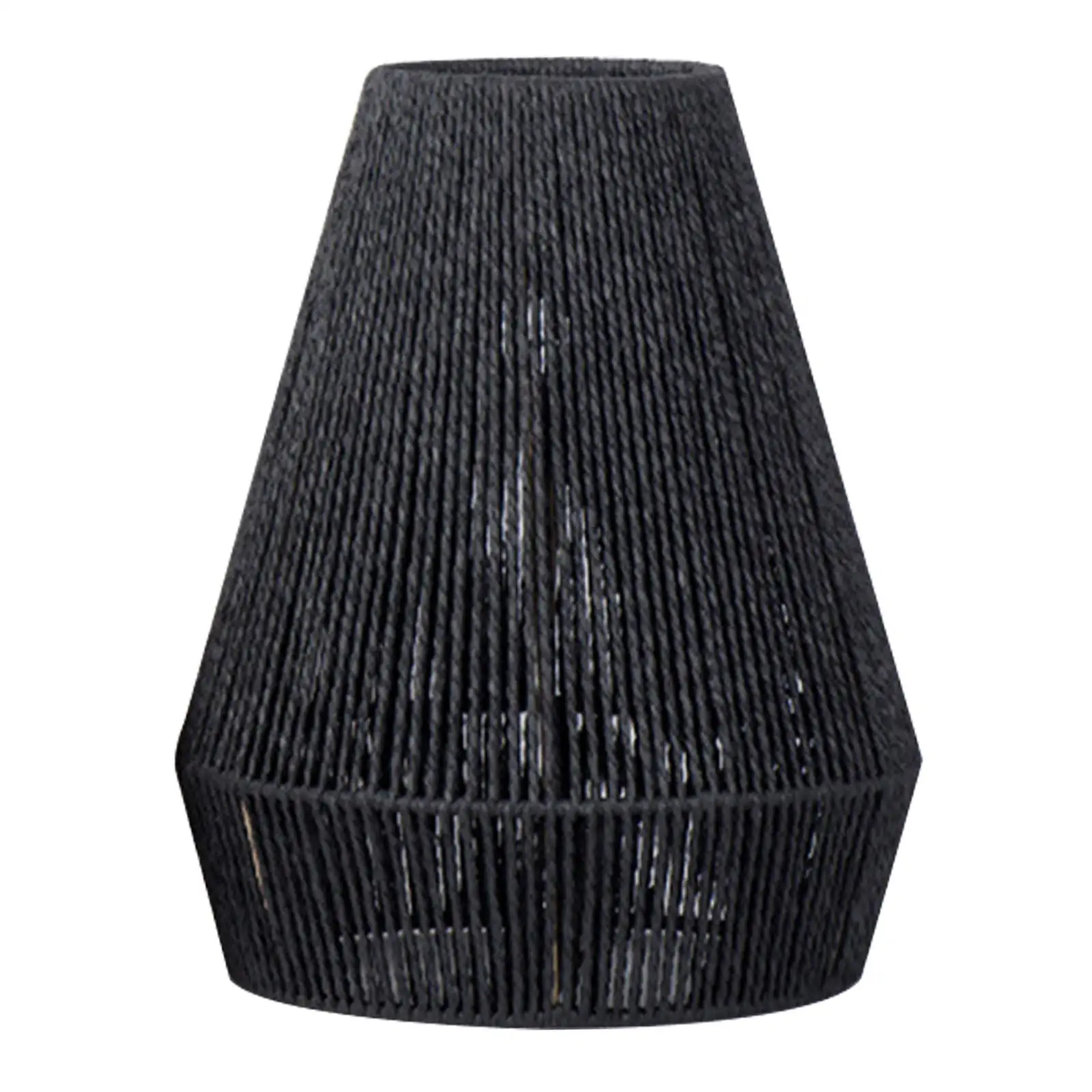

Rope Woven Hanging Lamp Shade Light Shade Sturdy Accessories for Cafe Restaurant