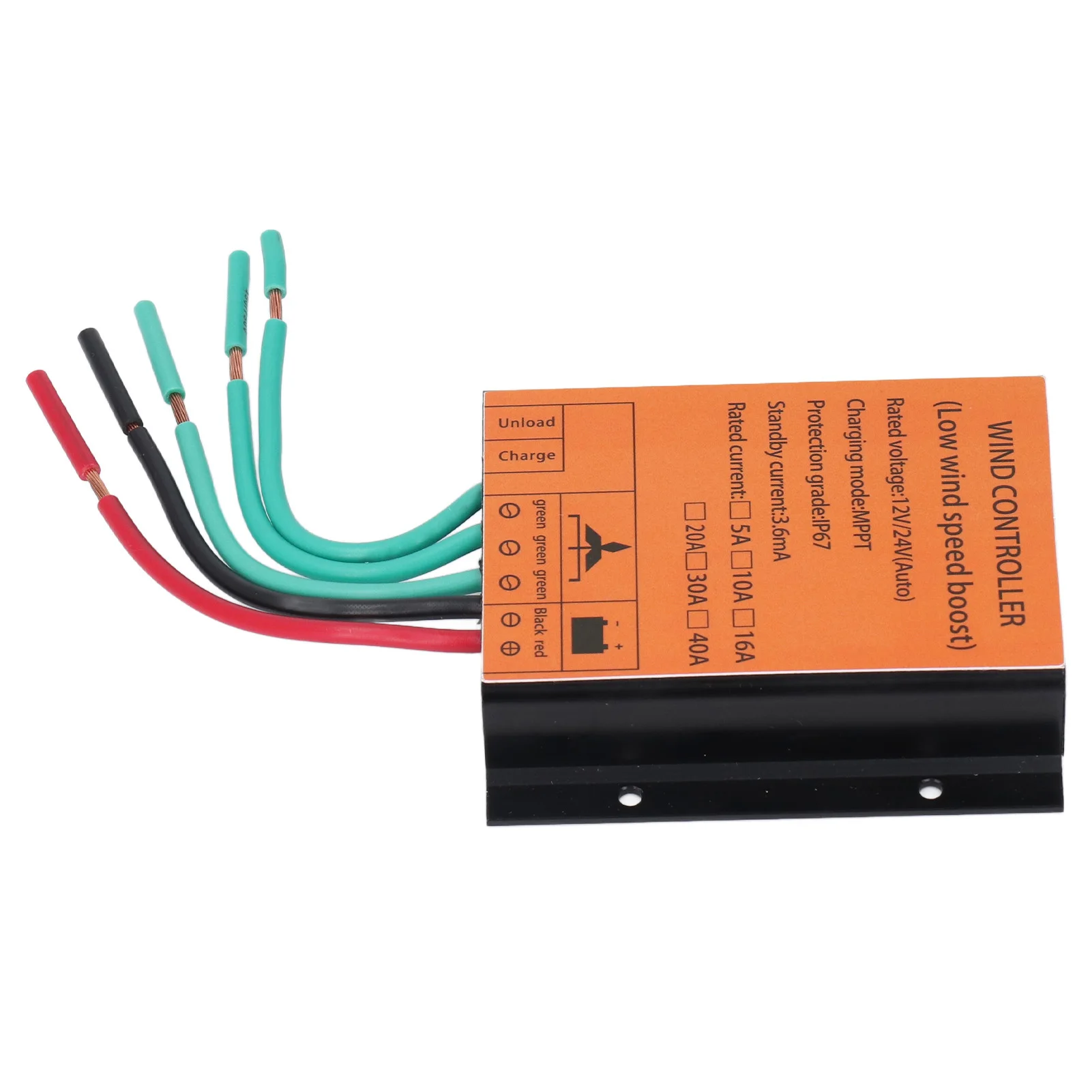 12V 24V 16A Wind Turbine Controller 300W-1000W Step Up Type MPPT PWM Wind Charge Controller Regulator