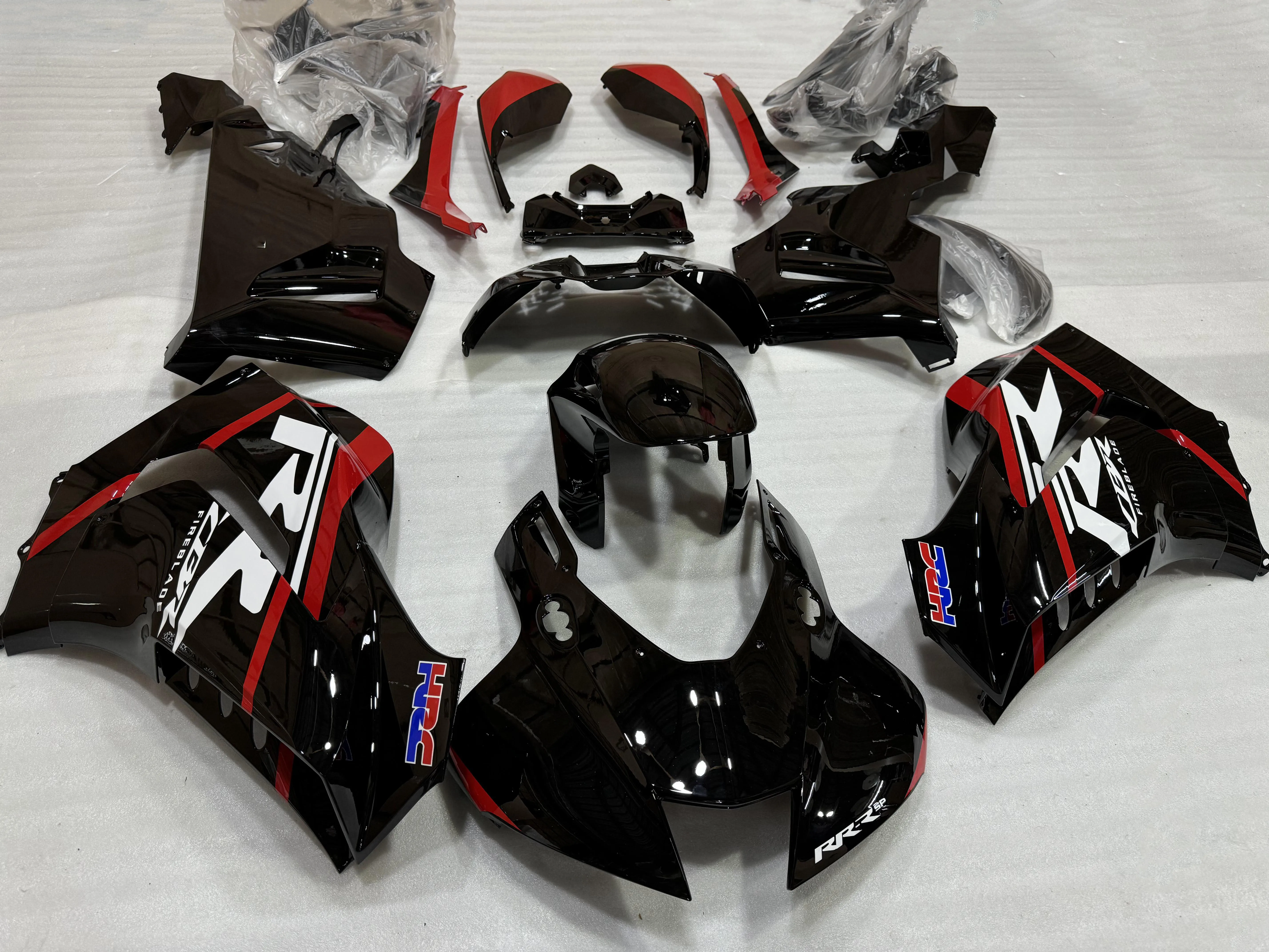 

Fit For HONDA CBR1000RR-R Fireblade SP 2021 2022 2023 Motorcycle Shell ABS Fairing Bodywork Set CBR1000RR CBR1000RRR Black