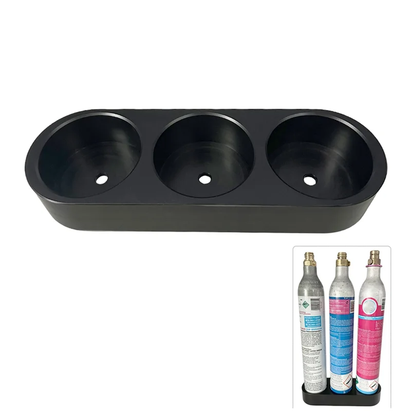 

【Hot Cake】60Mm Diameter CO2 Cylinder Sodastream Sodastar Bottle Holder Stand For Keeping Your Bottles Safe And Tidy
