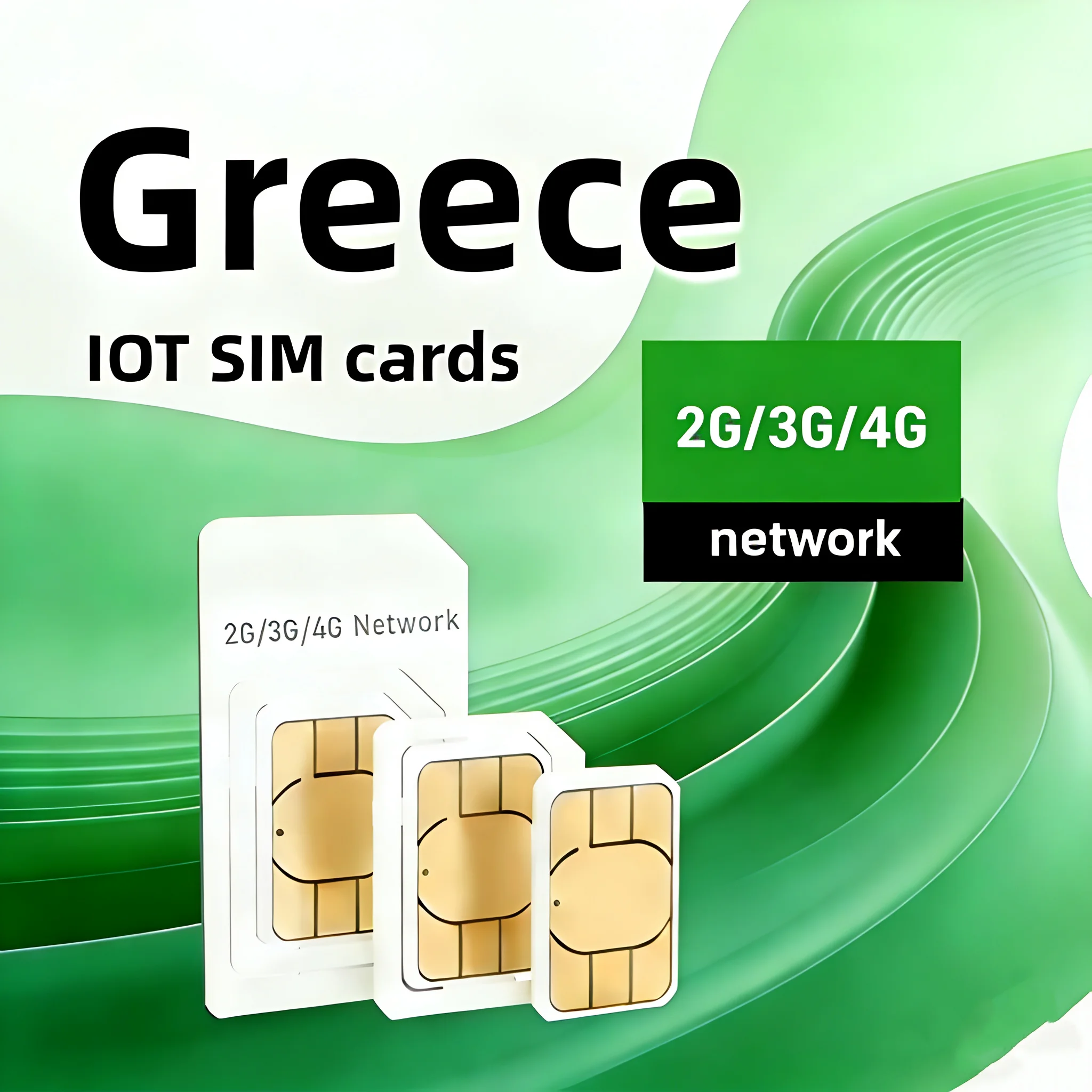 Kartu SIM IOT Eropa Universal Data 360MB Italia Layanan 365 Hari untuk Perangkat IOT 2G/3G/4G Pelacak GPS/Alarm