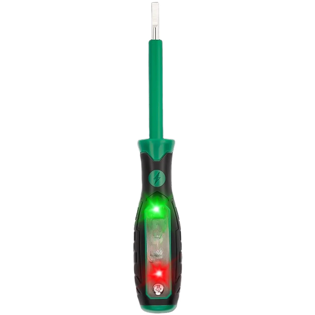 Digital Voltage Testing Screwdriver for Home and Professional Use LED Display 12V to 250V Range Audible and Visual Indicators