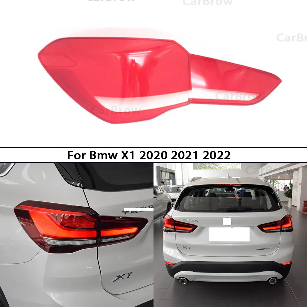 

For BMW X1 F48/49 2020 2021 2022 Rear Outer Taillight Shell Tail Lamp Cover Brake Lights Mask Replace The Original Lampshade