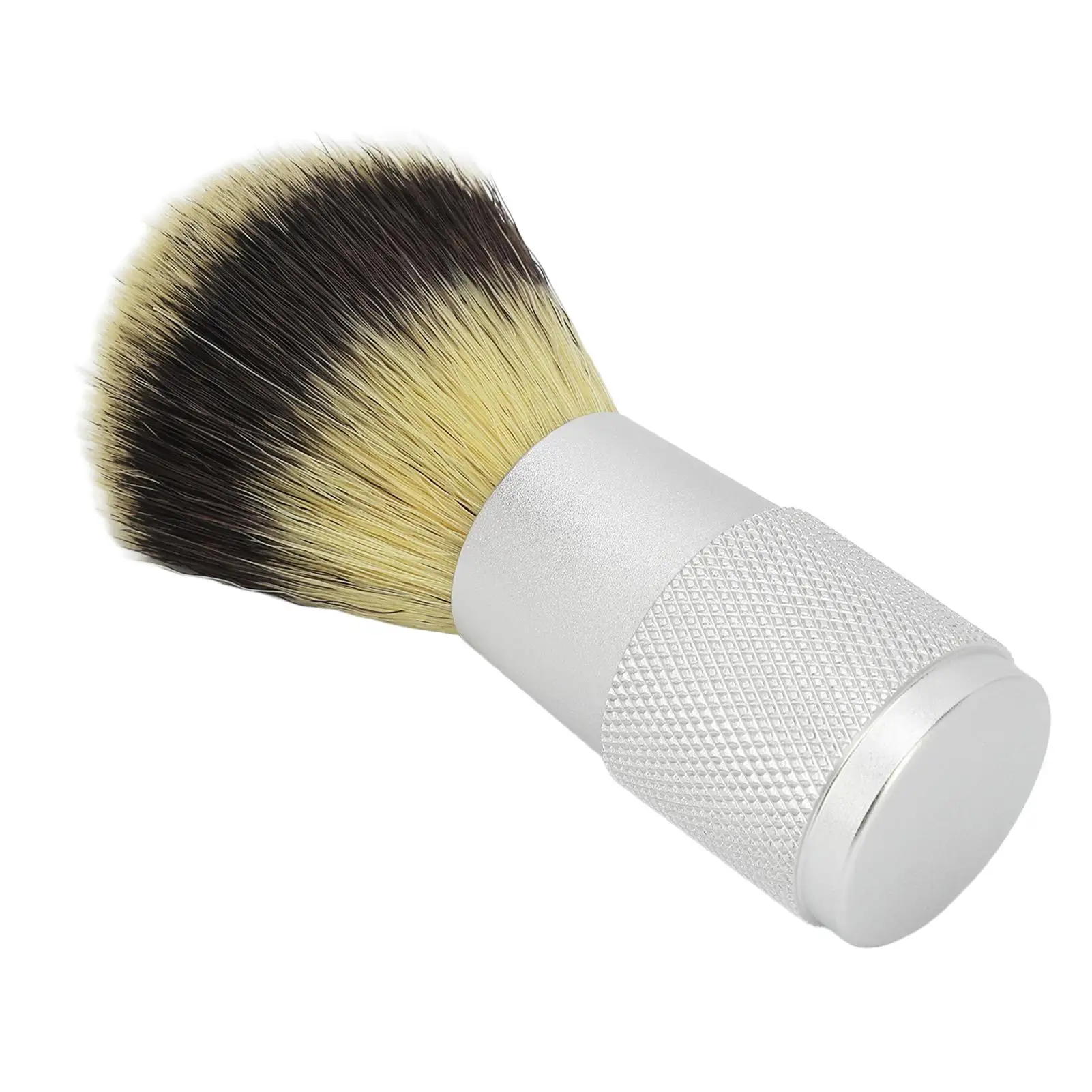 Alumínio Alloy Handle ShaveBrush para viagens, secagem rápida