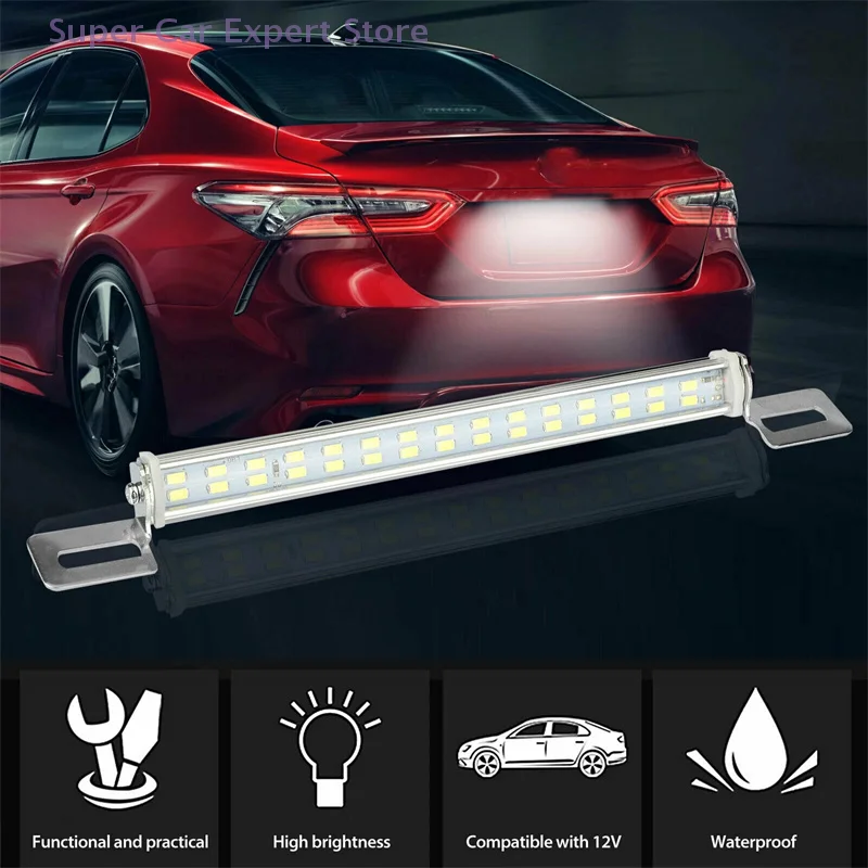 30 LED سيارة الذيل مصباح مكبح عكس الضوء مصلحة الارصاد الجوية 5730 الخلفية لوحة ترخيص ضوء بار مناسبة لوقوف السيارات الخلفية وتحول أضواء