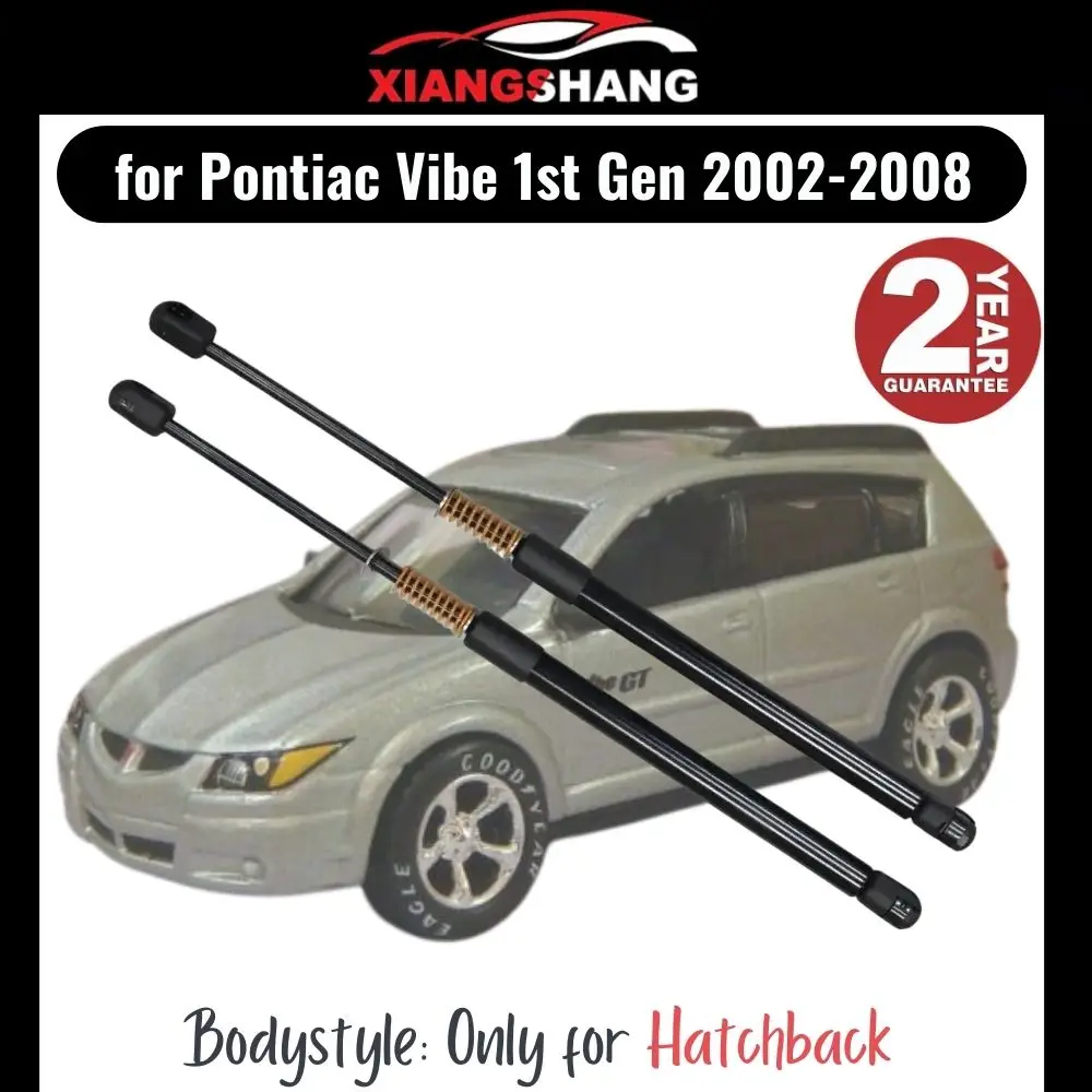 

2pcs Rear Tailgate Damper for Pontiac Vibe 1st Gen 2002-2008 Hatchback Tailgate WITH SPRING Trunk Boot Gas Charged Gas Struts