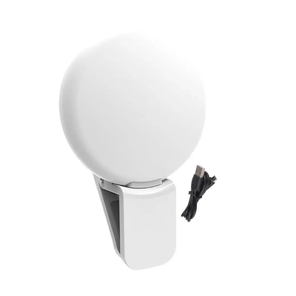

Selfie Fill Light Photos Led Light Portable Rechargeable Selfie Light Clip with Adjustable Brightness for Phone for Marquee
