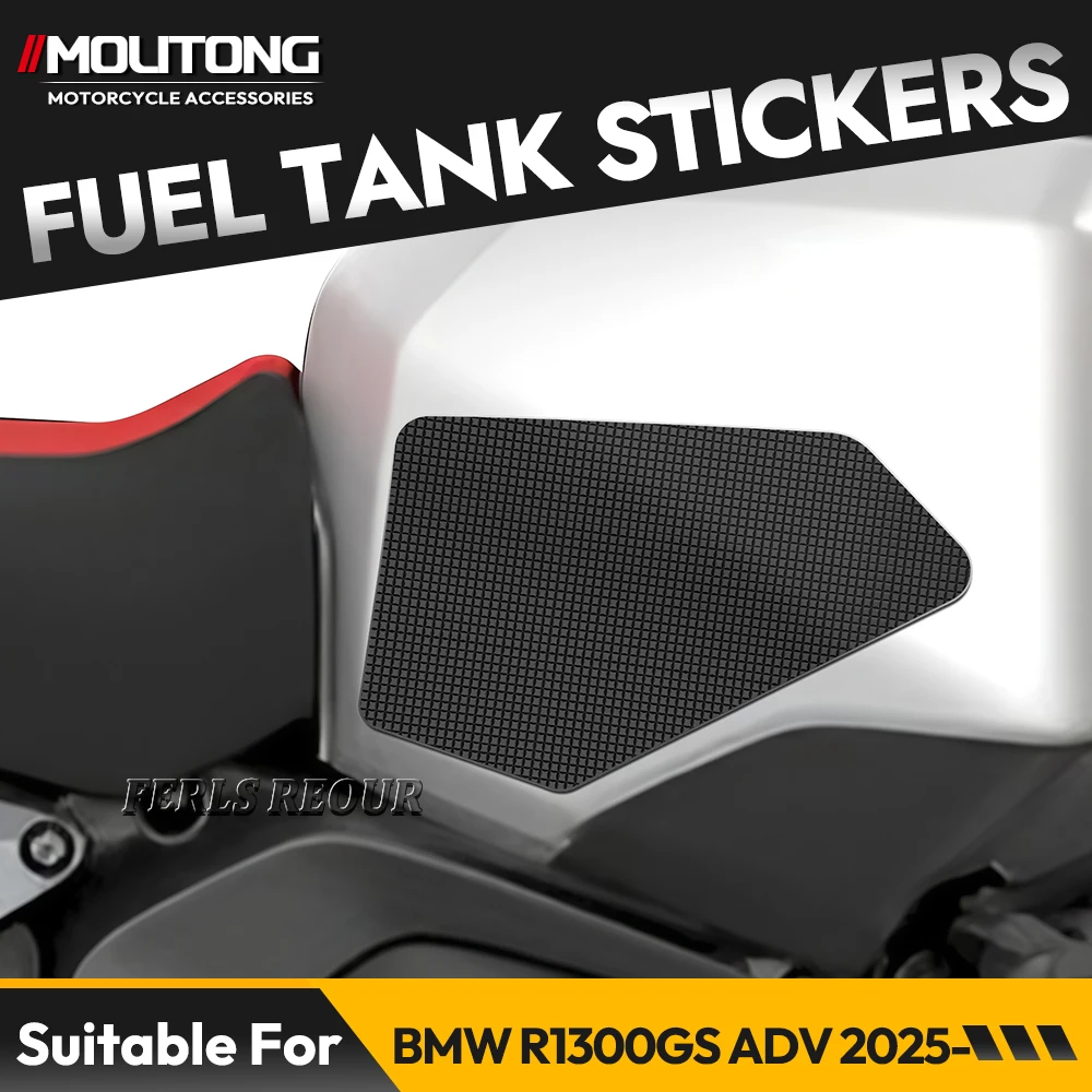 

For BMW R1300GS ADV 2025- Motorcycle Tank Traction Pad Anti Slip Sticker Gas Knee Grip Protector