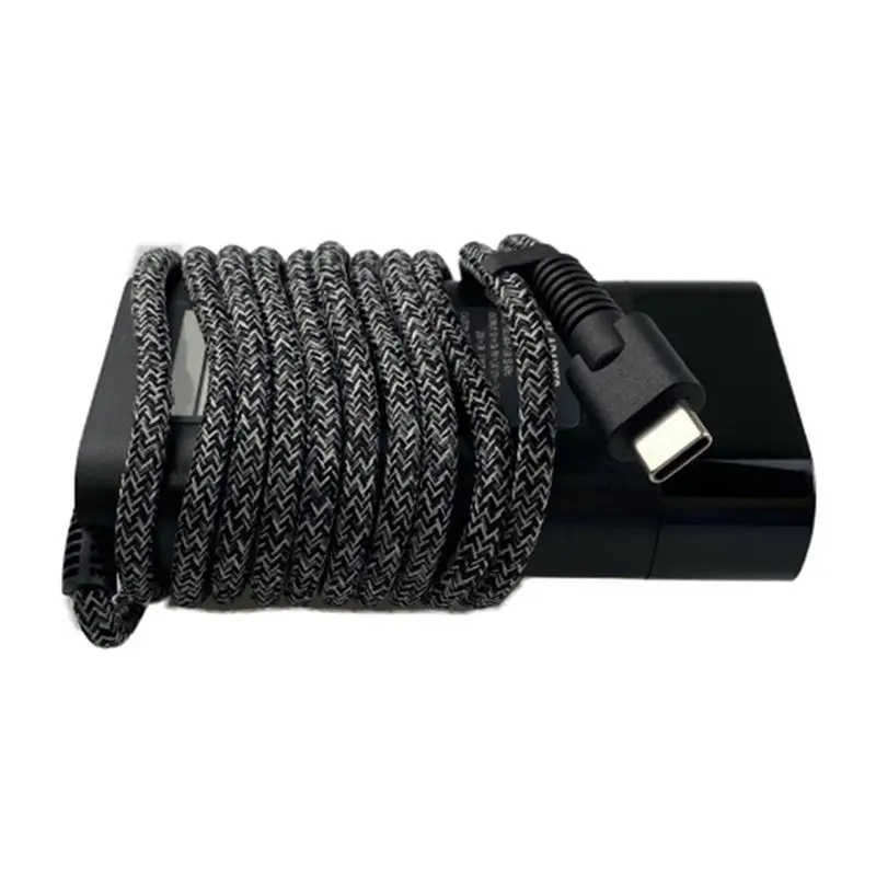 New AC240V Slim 65W USB C Charger, for EliteBook Chromebook Fast Charging Type C Laptop Power Adapter US Plug