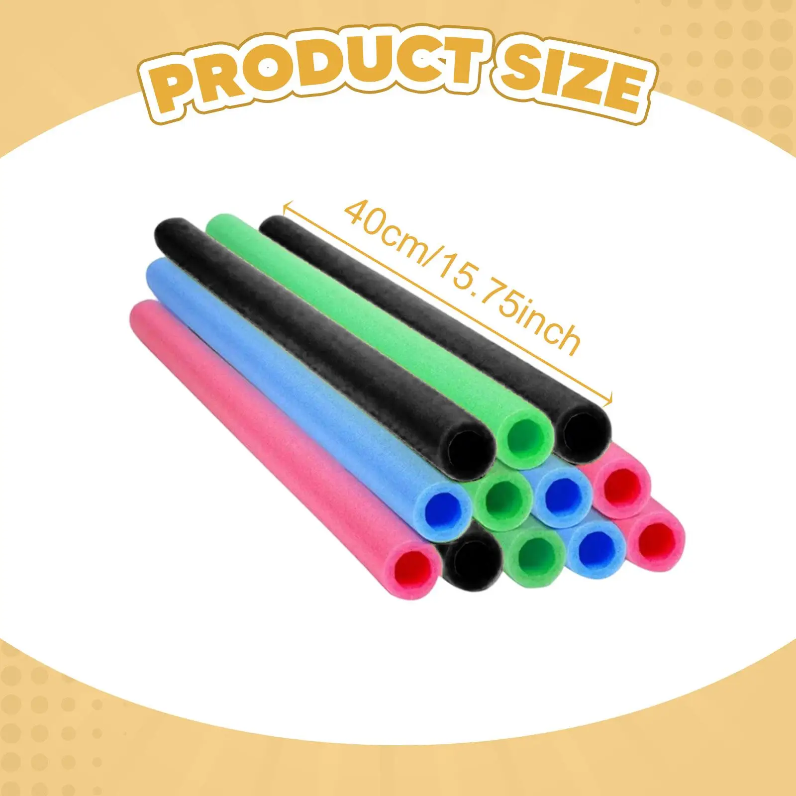 Trampoline Pole Sleeves Adjustable Foam Padding Outdoor Accessories Tube Covers Protection Cushion for Home Use