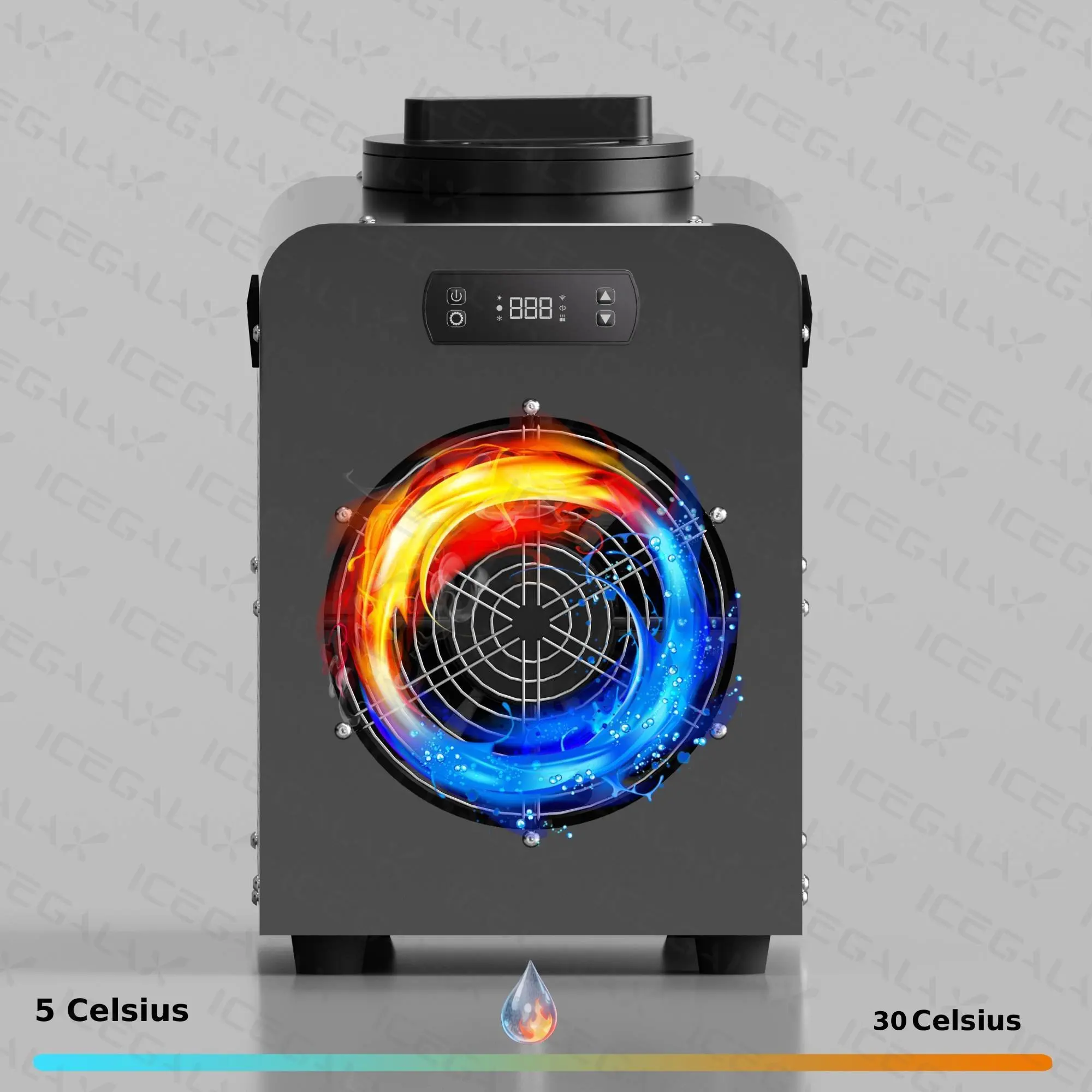 1/3HP Mini Ice Bath Chiller Cold Plunge Tub Filter  Recovery