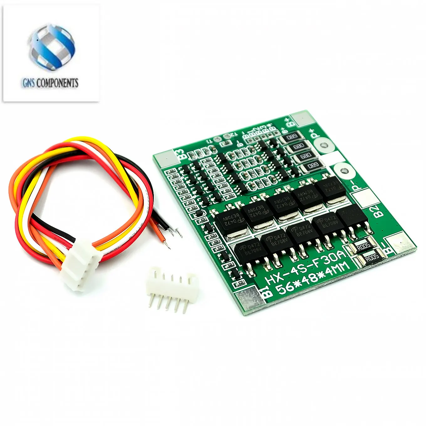 

4S 30A 14.8V Li-ion Lithium 18650 Battery BMS Packs PCB Protection Board Balance Integrated Circuits 45x56mm Electronic Board