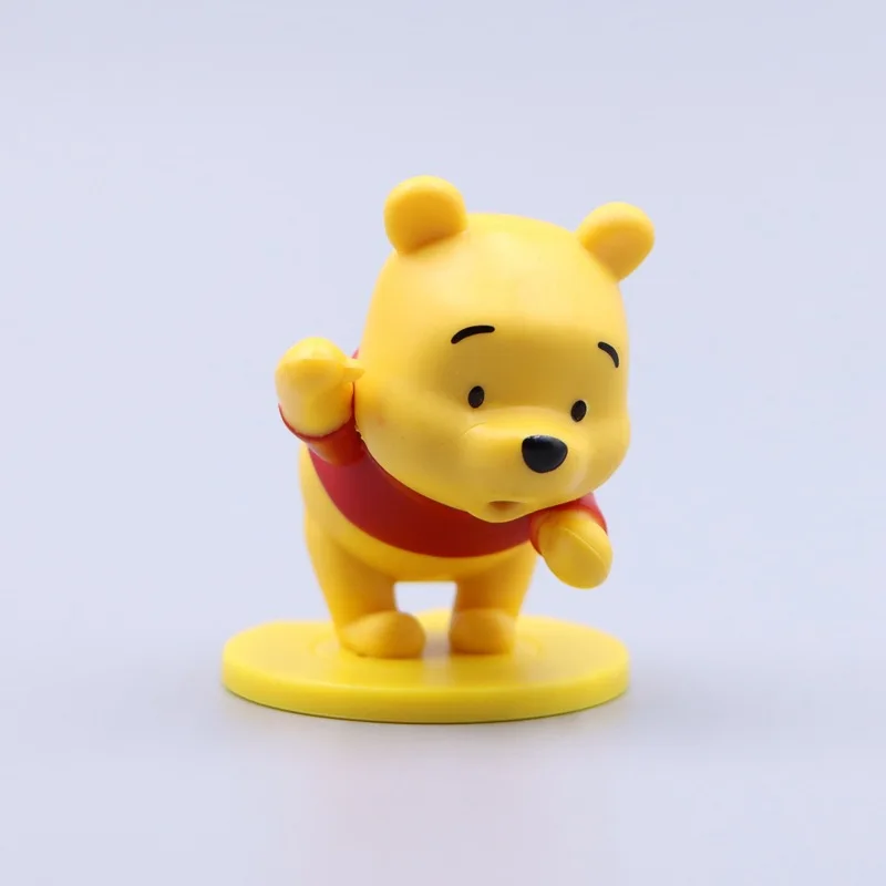 Creative Whisper Winnie The Pooh Tigger Action Figures Dolls DIY Cartoon Desktop Car Interior Miniature Ornament Accessories