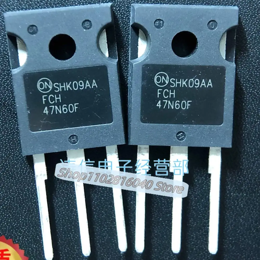 10PCS/Lot FCH47N60F  MOS TO-247 47A/600V Best Quality Imported Original Spot