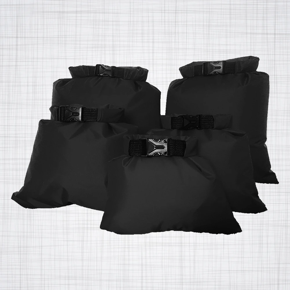 

5 PCS Waterproof Bag Completely Backpack Medium and Small Dry Boat Camping Drawstring
