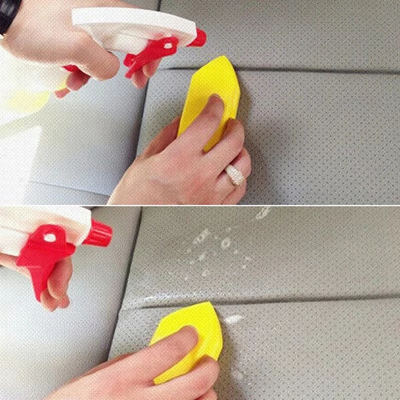 1pcs Car Leather Seat Care Detailing Clean Nano Brush Duster Sponge Pad