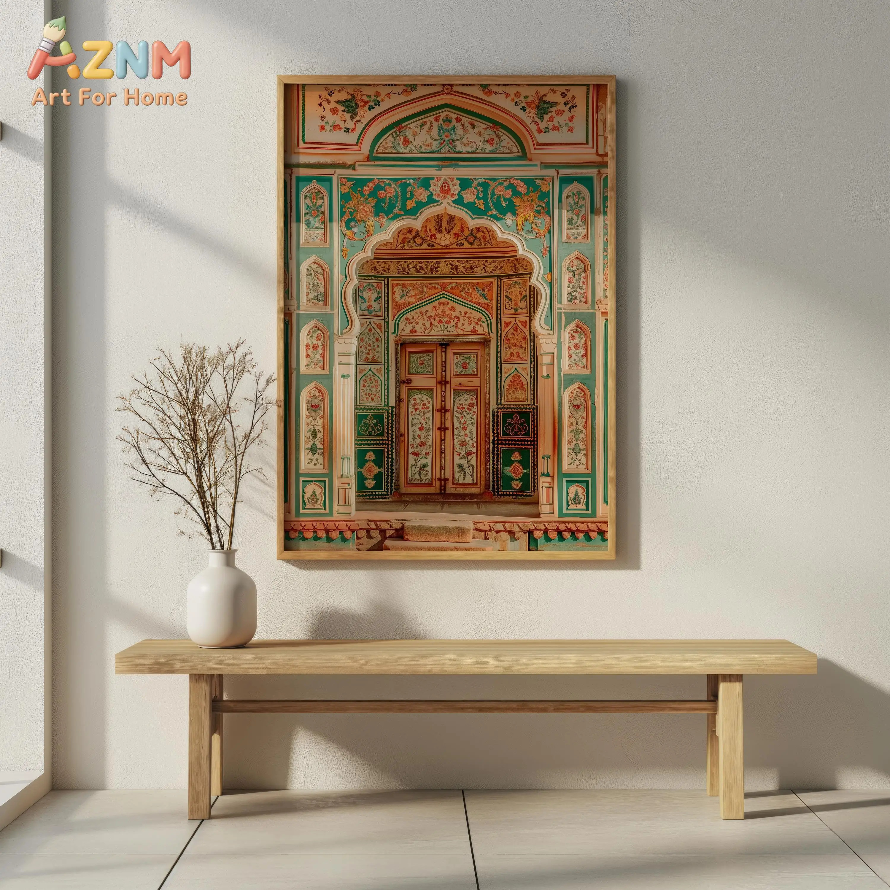 AZNM Indian Jaipur Ornate Arch - Home Decor Jaipur ulasan dan harga