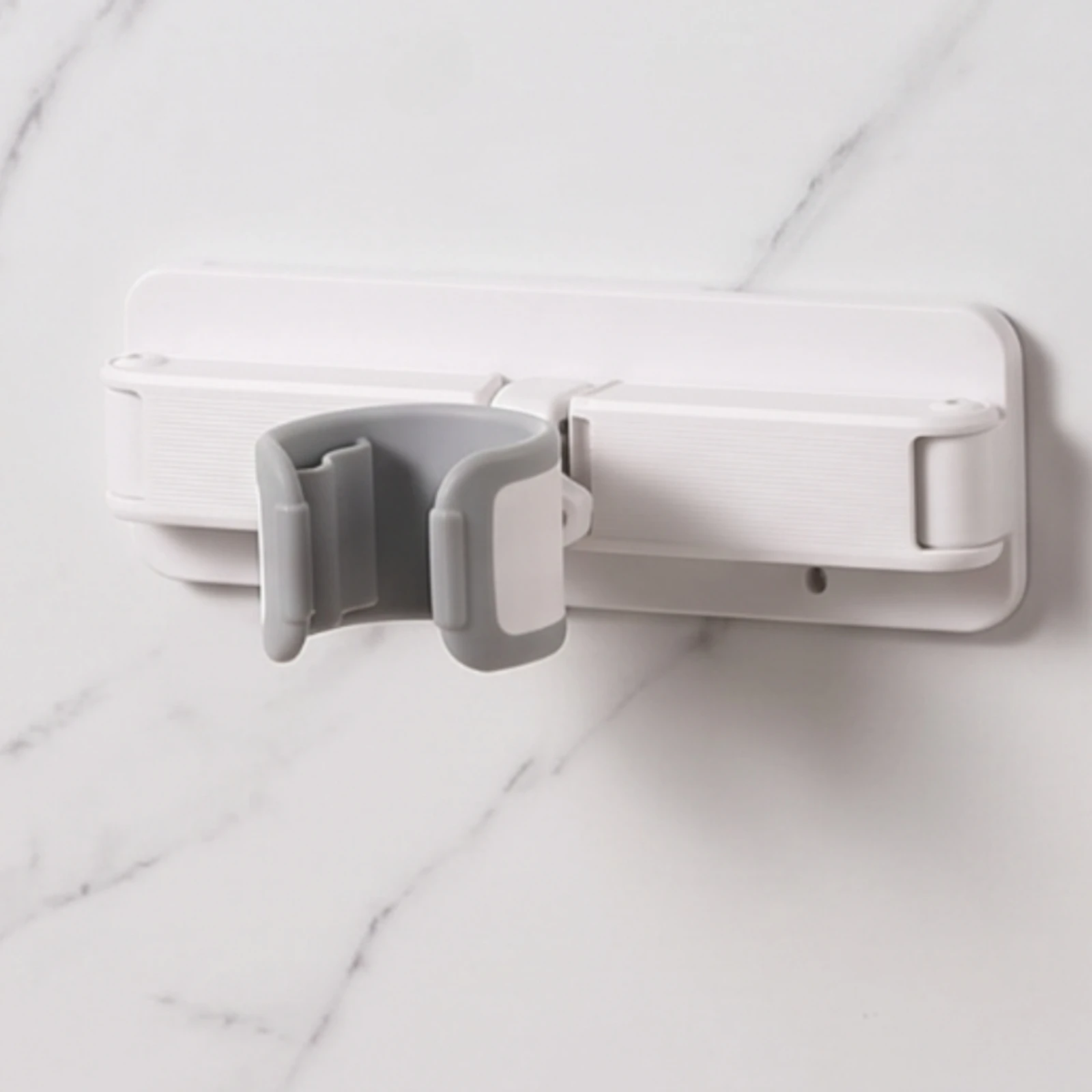 Handsliberated Hair Dryer Holder Compact Wall Mount Hair Dryer Holder Organizer Easy to Install Convenient for Bathroom