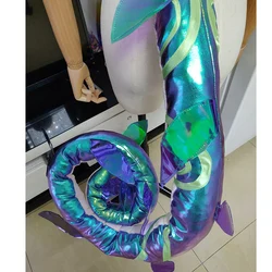 150CM Game LOL Neeko CosplayTail New Skin Curious Chameleon Cosplay Tail Props Anime Prop Halloween Cosplay costume props