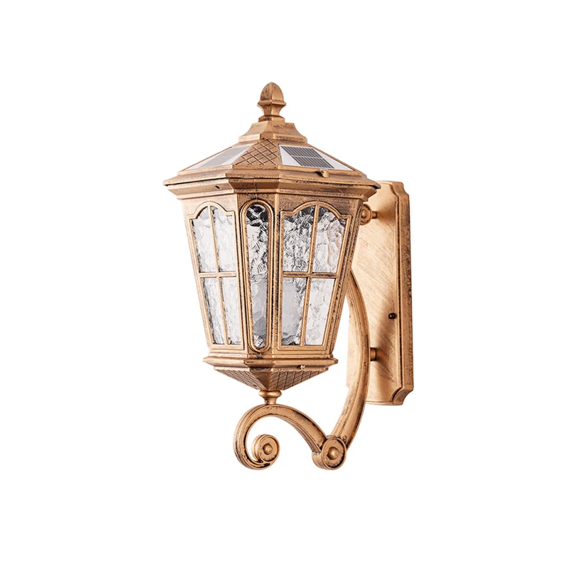 

Solar Wall Lamp American Outdoor Waterproof Garden Villa Exterior Wall Lamp Balcony Corridor Gate Courtyard Lamp