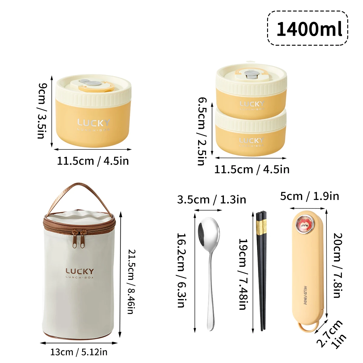 WORTHBUY Draagbare verzegelde thermische lunchbox voor kinderen Stapelbare magnetron 304 roestvrij staal Bento Box geïsoleerde voedselcontainer