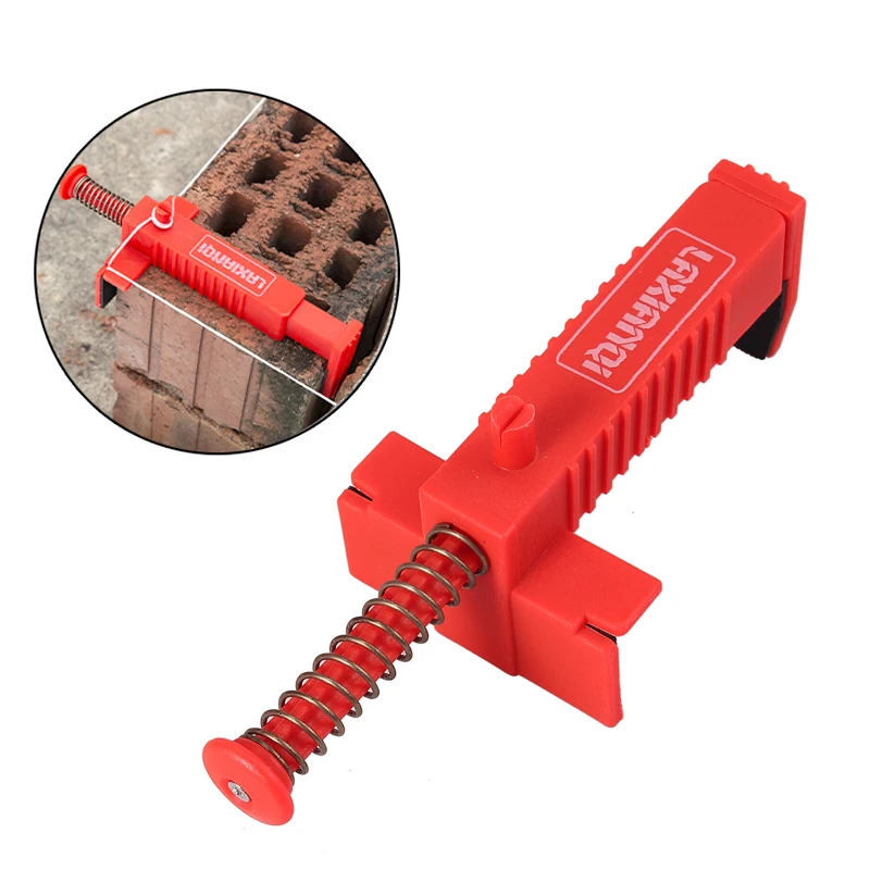 4 pezzi strumento di costruzione per muratura posa di mattoni Tingle Building Fixator morsetti per rivestimento in mattoni Runner Line Clip Runner Wire Drawer