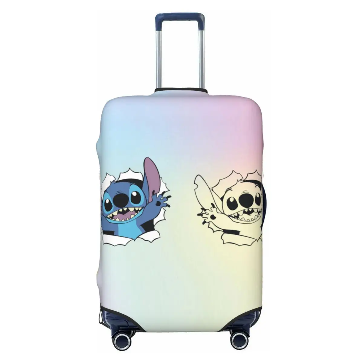 

Чехол для чемодана с индивидуальным дизайном в стиле манга/аниме, эластичный, защитный, подходит для чемоданов 18-32 дюйма