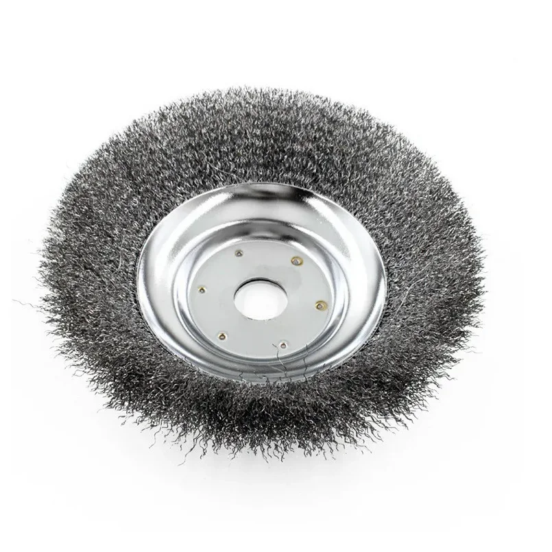 150/200mm Grass Trimmer Head Thin Steel Wire Brush Cutter Dust Removal Weeding Plate for Lawn mower 6