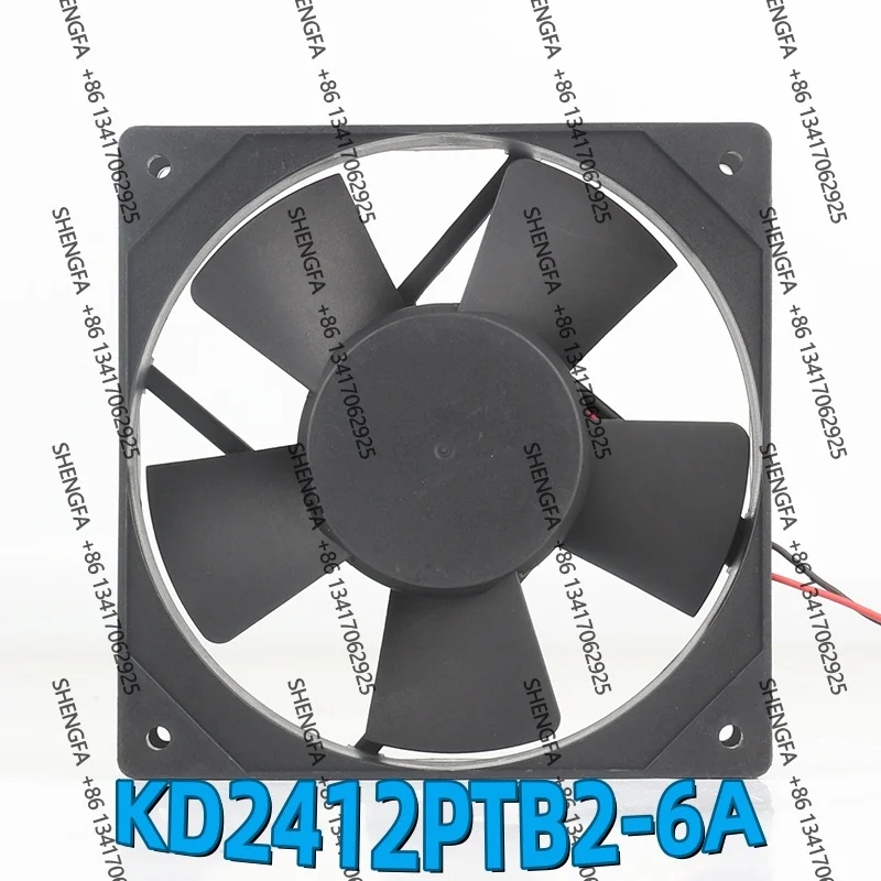 In stock: KD2412PTB2-6A 12025 24V 4.1W 12cm 120X120X25MM double ball bearing inverter cooling fan