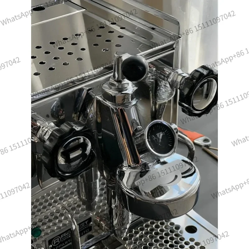 Brewing Head Coffee Machine Modification Accessories, Needle Type Water Flow Limit Viewership Of Valve Lever Pressure Gauge