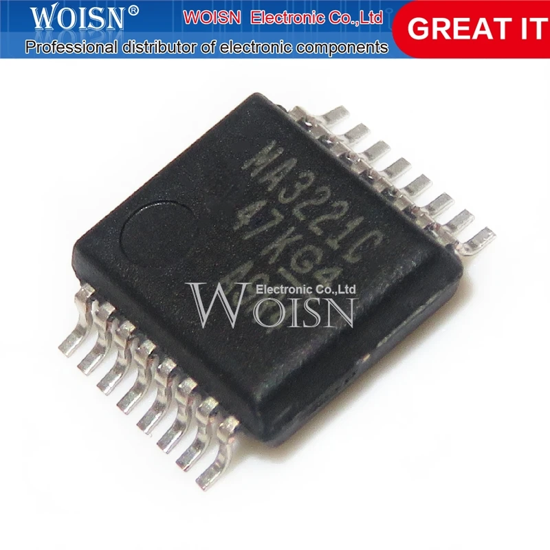 5pcs/lot MAX3221CDBR MAX3221 MA3221C SSOP-16 In Stock