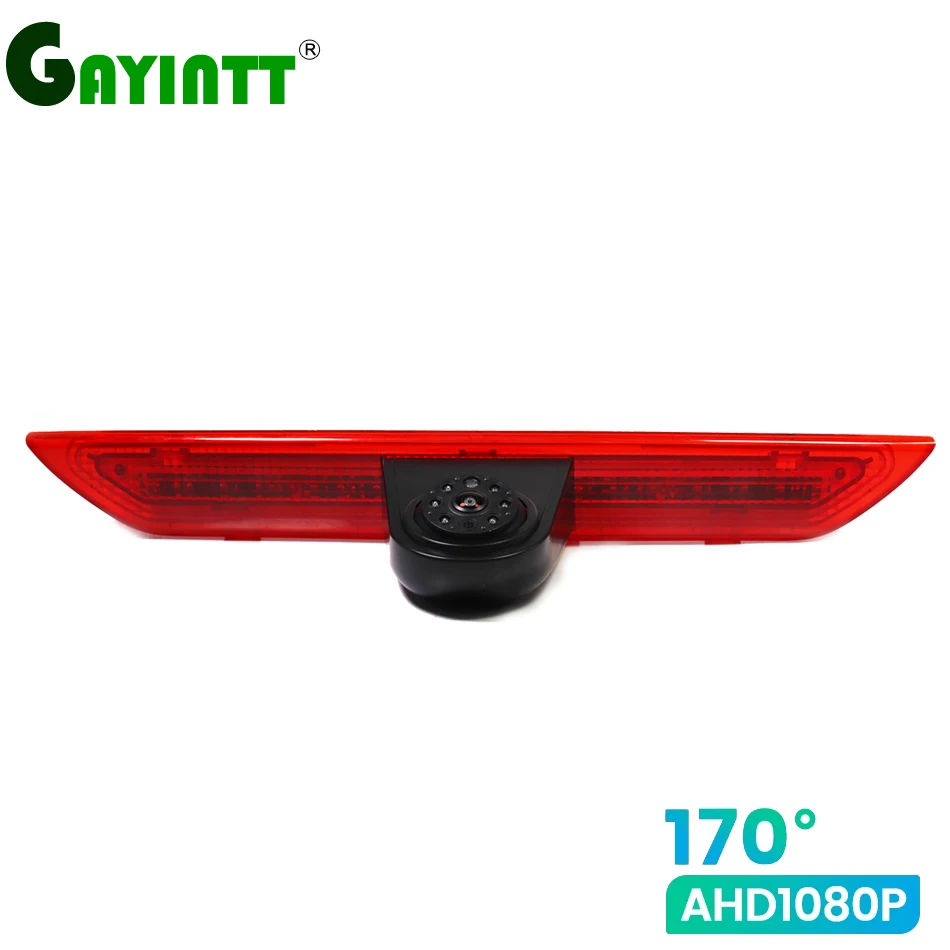 

GAYINTT 170 Degrees AHD 1080P Brake Light Rear View For Ford Transit Van 2015-2020 Vehicle parking backup Camera