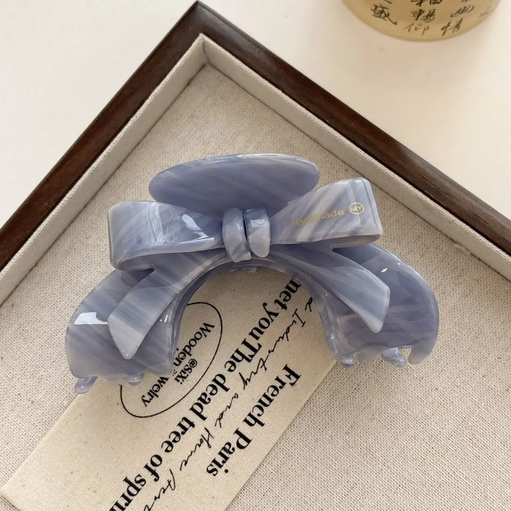 

Модный ацетатный бант с уксусной кислотой, коготь для волос, маленький высокий зажим для хвоста, зажим для французской акулы, корейский стиль, геометрическая заколка для волос в виде краба, ежедневная