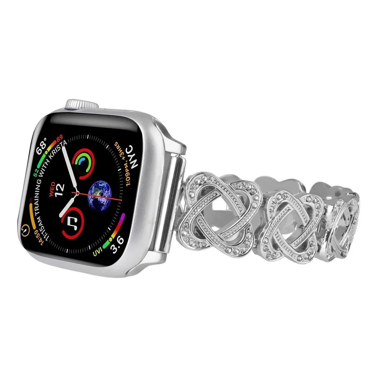 Uhrenarmband für Iwatch 42/44/45/46/49 mm 38/40/41 mm Metall-Mode-Uhrenarmband für Uhrenserie Ultra2 Serie 10/9/8/7/6/5/4/3/2/1_voghion.com