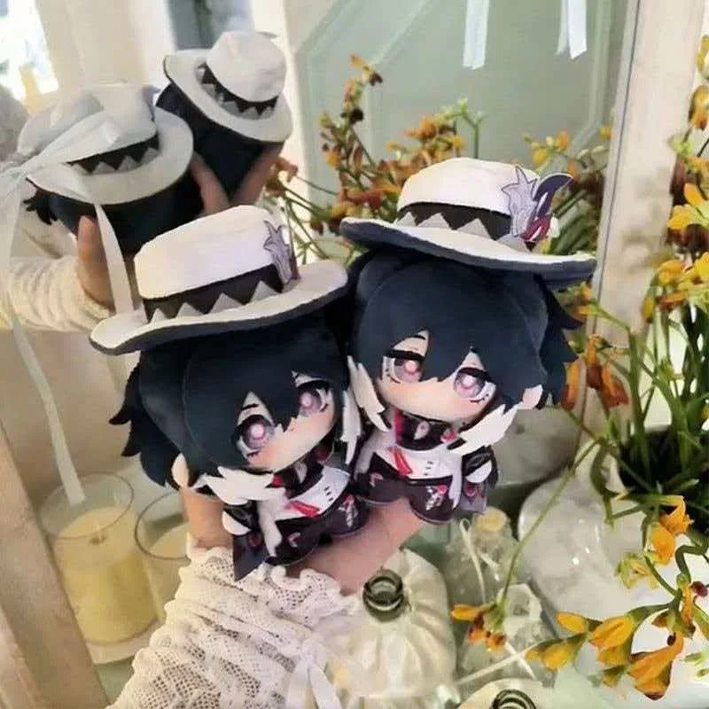 

10cm Anime Game Honkai: Star Rail Ashveil Kawaii Cosplay Soft Cotton Doll NuNu Body Cartoon Mini Toy Figure Fans Collection Gift