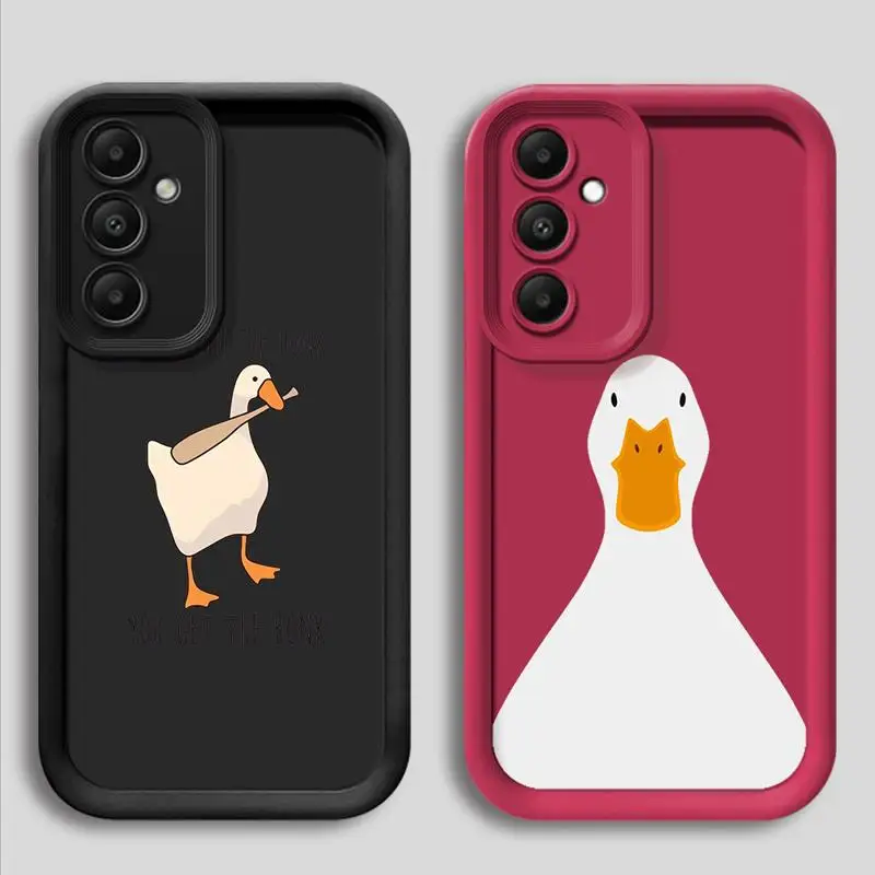 Goose To Honk Or Not To Honk Case For Samsung Galaxy A51 A14 5G A52 A34 A53 A12 A12 A32 A23 A51 A15 Matte Hard Phone Coque