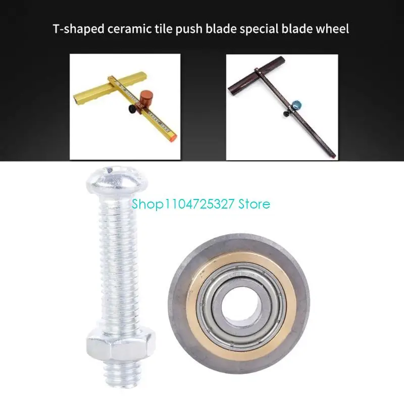 D8KF Tile Pusher Cutter Bit Manuel Découper Machine Cutter Roue ACCESSOIRES