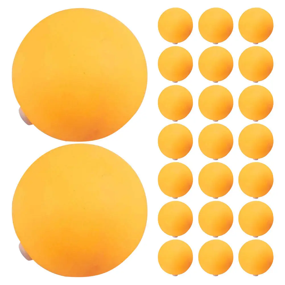 

30 шт. тренировочных мячей для настольного тенниса с силиконовыми заглушками и отверстиями для точного контроля, для тренировок и соревнований