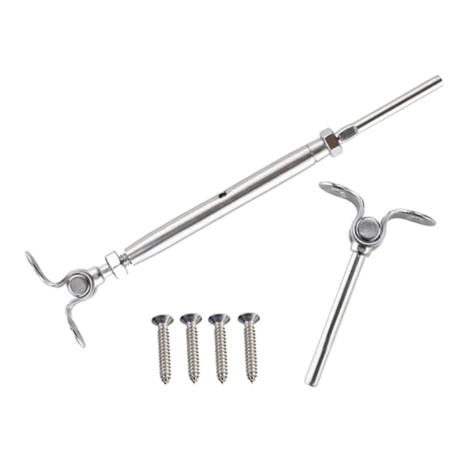 Deck Cable Railing Kit for Wood Post Easy to Use Practical Adjustable Angle Parts for Repairing Wire Rope Cable Stair Railing