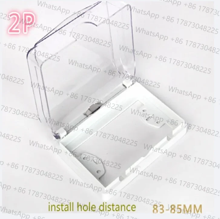 Universal 118 Type PVC Electrical Box Waterproof Switch Cover 2P 3P 4P