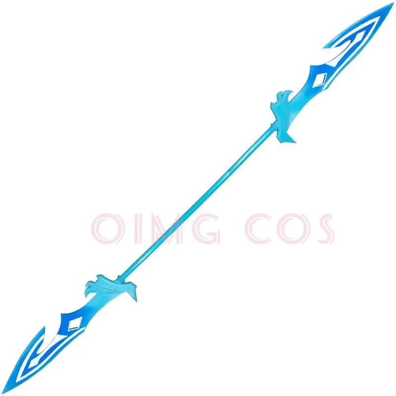 Genshin Impact Tartaglia Cosplay Weapon Props Model Water Lance